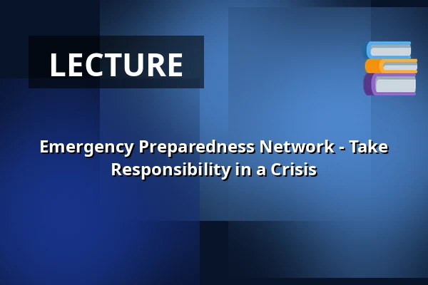 Emergency Preparedness Network - Take Responsibility in a Crisis — Kongens Lyngby