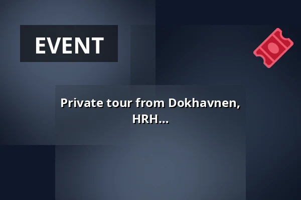 Private tour from Dokhavnen, approximately 2 hours. Sailed by: MP and HRH — Dokhavnen Esbjerg, Esbjerg