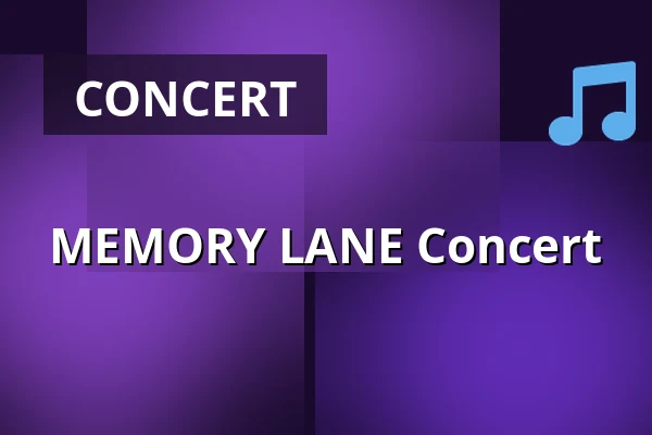 MEMORY LANE Concert — Tinghuset, Ulfborg