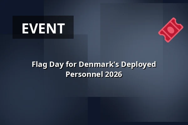 Flag Day for Denmark's Deployed Personnel 2026 — Byrådssalen på Rådhuset., Taastrup