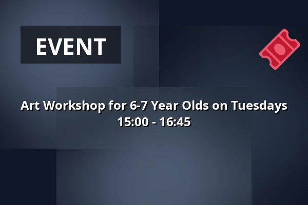 Art Workshop for 6-7 Year Olds on Tuesdays 15:00 - 16:45 — Børnekulturstedet Karens Minde, Copenhagen