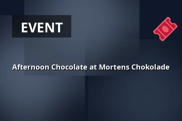 Afternoon Chocolate at Mortens Chokolade — Mortens Chokolade, Odense