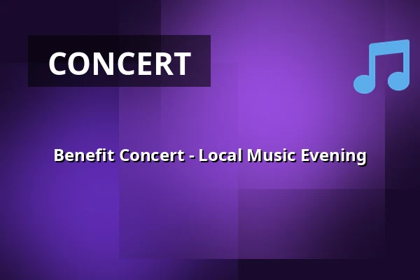 Benefit Concert - Local Music Evening — Kulturhuset i Arden, Arden