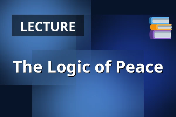 The Logic of Peace — Kulturhuset Elværket, Frederikssund
