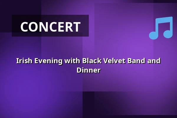 Irish Evening with Black Velvet Band and Dinner — Cosmos, Viby Sjælland
