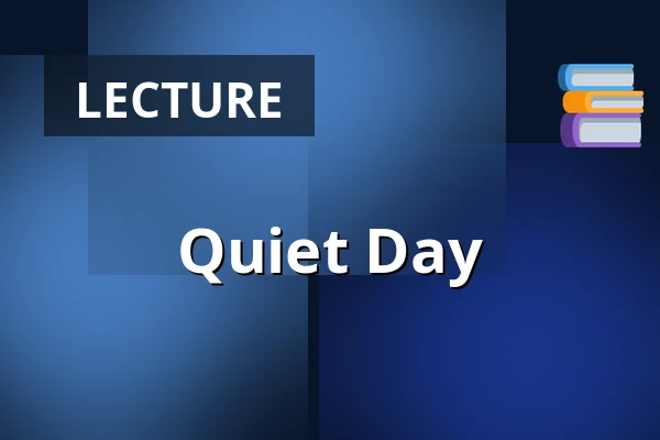 Quiet Day — Hvidovre Sundhedscenter, Hvidovre