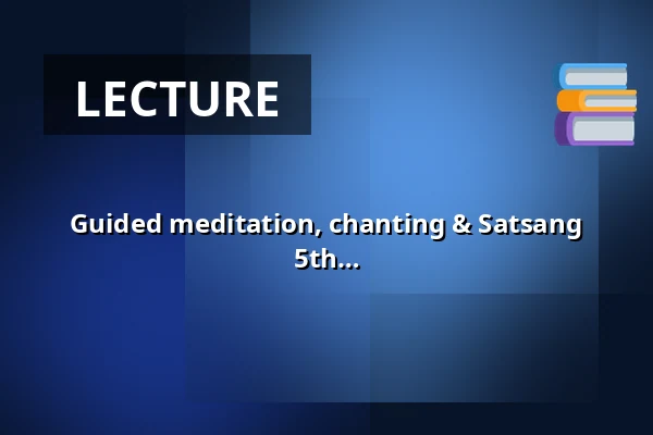 Guided meditation, chanting & Satsang with Govind in Copenhagen on Oct 4th & 5th — Nørrebrogade 64, 3.tv, Copenhagen