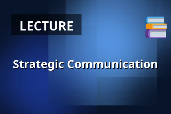 Strategic Communication — Uddannelsescenter Holstebro, Holstebro