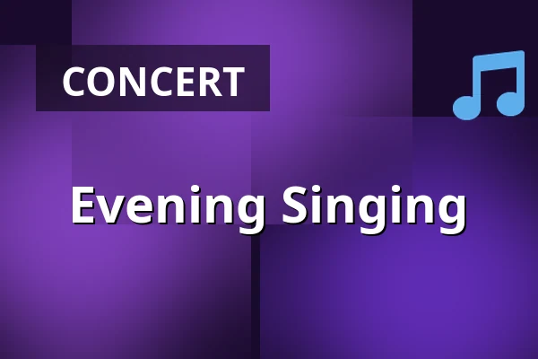 Evening Singing — Nørregaards Teater, Vollsmose, Odense