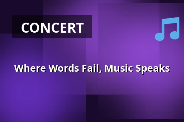 Where Words Fail, Music Speaks — Minihøjskolen, Herning