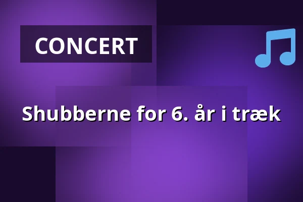 Shubberne for 6. år i træk — Bogø Skovpavillon, Bogø