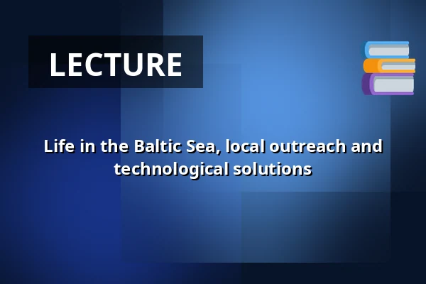 Life in the Baltic Sea, local outreach and technological solutions — Teglkås Havn, Hasle