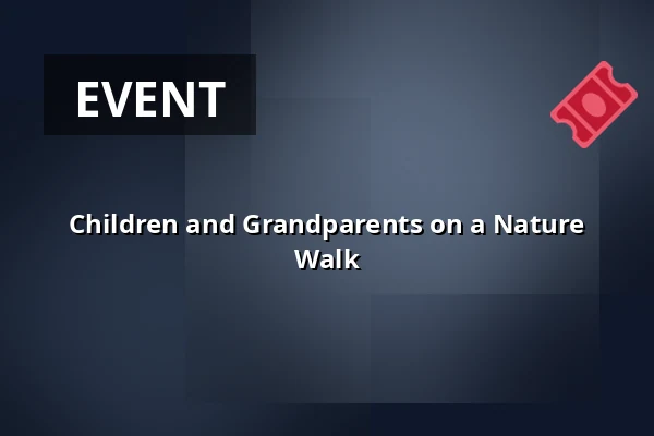 Children and Grandparents on a Nature Walk — Skoleskoven, Vejle