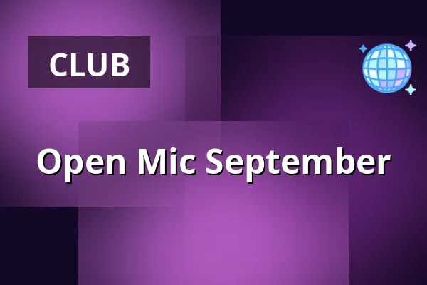 Open Mic September — 1000Fryd, Aalborg