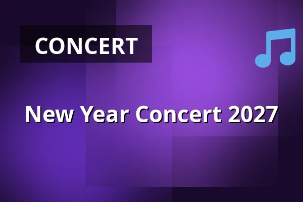 New Year Concert 2027 — Taastrup Teater & Musikhus, Taastrup