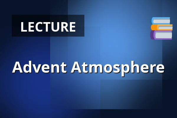 Advent Atmosphere — Audonicon, Skanderborg