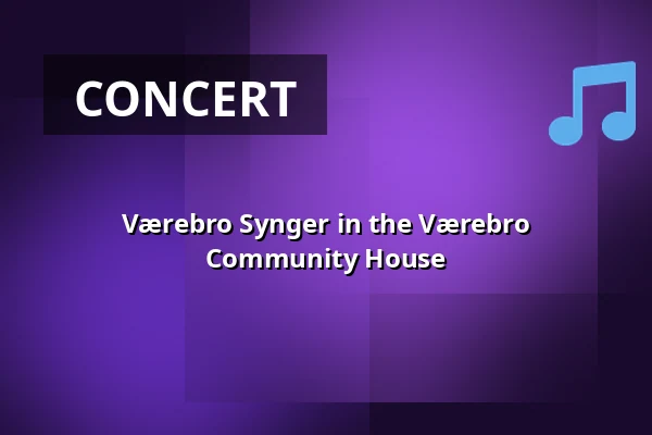 Værebro Synger in the Værebro Community House — Bagsværd Kirke, Bagsværd