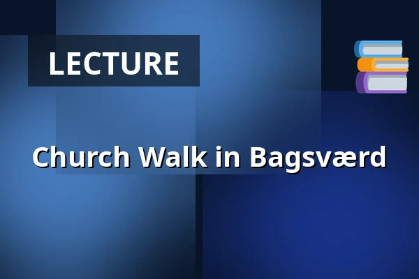 Church Walk in Bagsværd — Bagsværd Kirke, Bagsværd