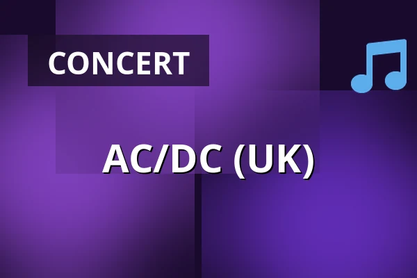 AC/DC (UK) — Taastrup Teater & Musikhus, Taastrup