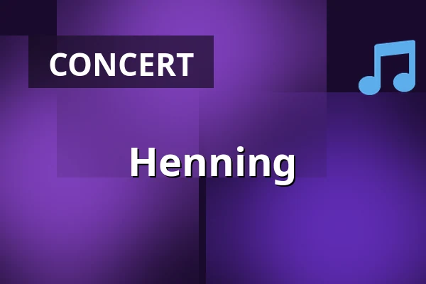Henning — Kulturcaféen i Helsinge, Helsinge