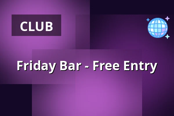 Friday Bar - Free Entry — Kulturcaféen i Helsinge, Helsinge