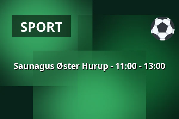 Saunagus Øster Hurup - 11:00 - 13:00 — Havnen Øster Hurup, Hadsund