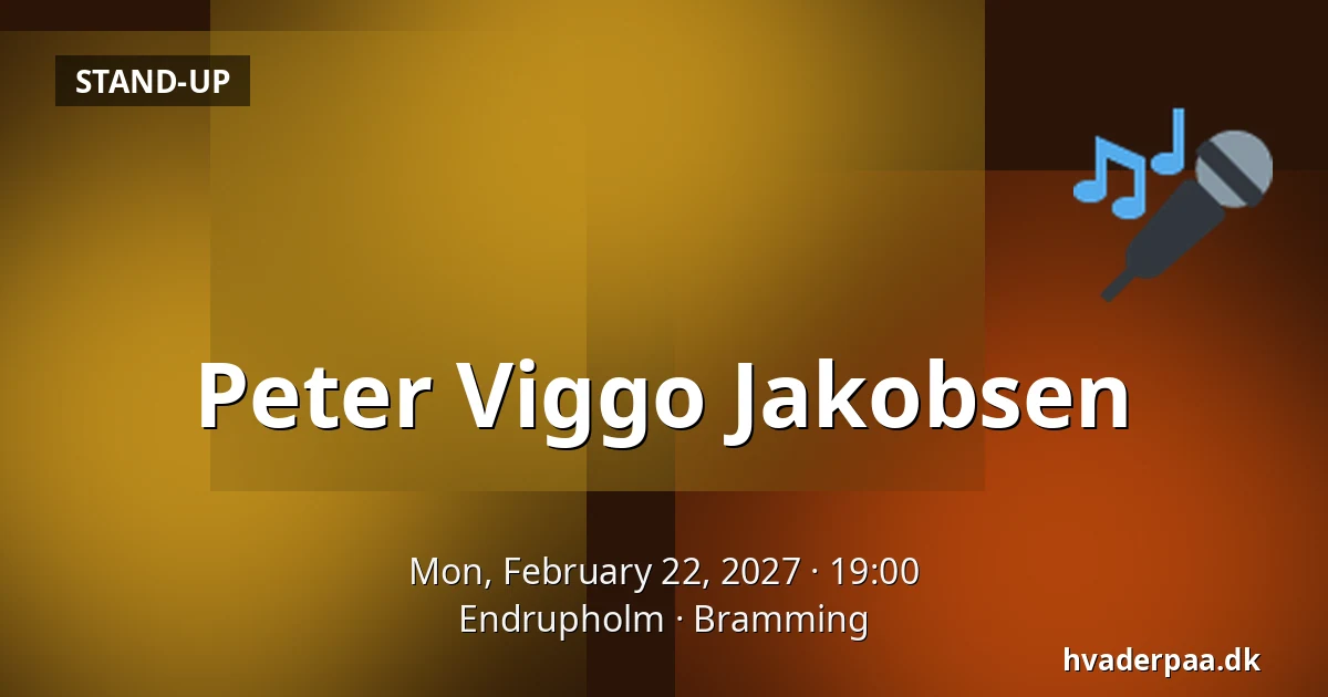 Peter Viggo Jakobsen — Endrupholm, Bramming