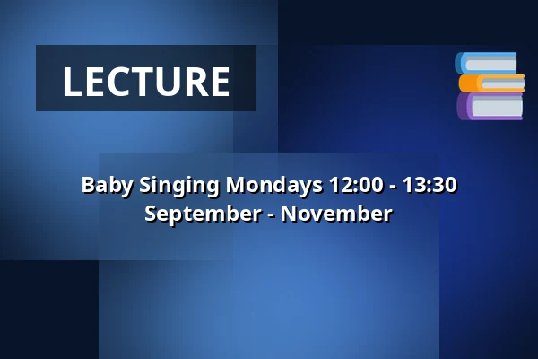 Baby Singing Mondays 12:00 - 13:30 September - November — Hinnerup Sognegård, Hinnerup