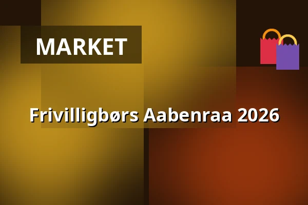 Frivilligbørs Aabenraa 2026 — Sønderjyllandshallen, Aabenraa