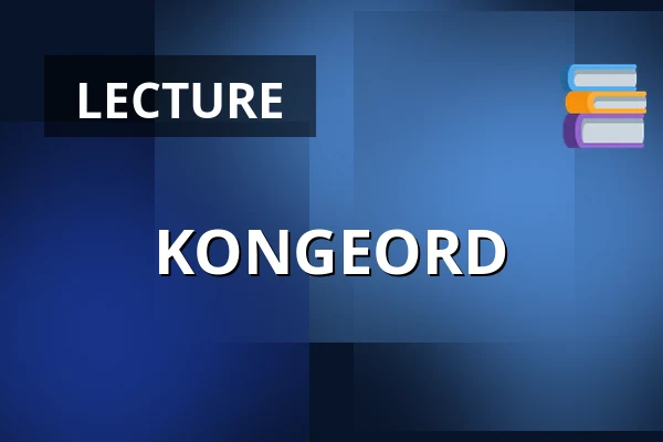 KONGEORD — Askov Højskole, Vejen