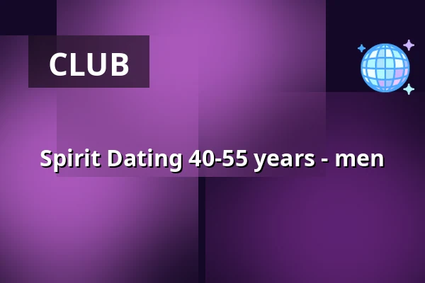 Spirit Dating 40-55 years - men — Petisco, Copenhagen