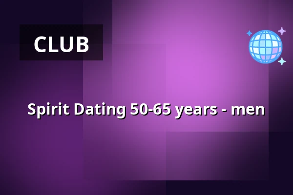 Spirit Dating 50-65 years - men — Barley Bar, Copenhagen
