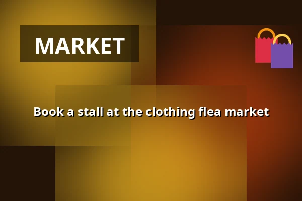 Book a stall at the clothing flea market — Arena Aabenraa, Aabenraa