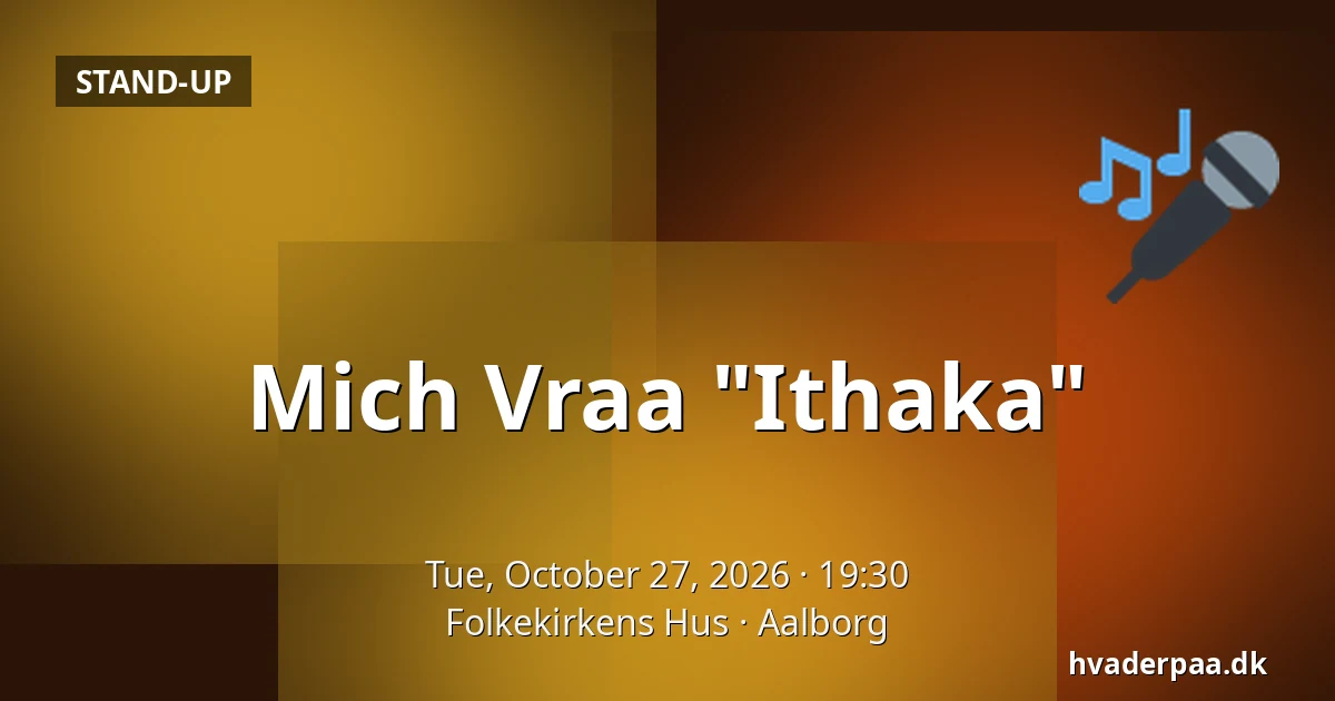 Mich Vraa "Ithaka" — Folkekirkens Hus, Aalborg