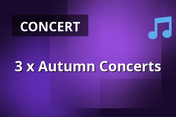 3 x Autumn Concerts — Charly's Pub, Vejle
