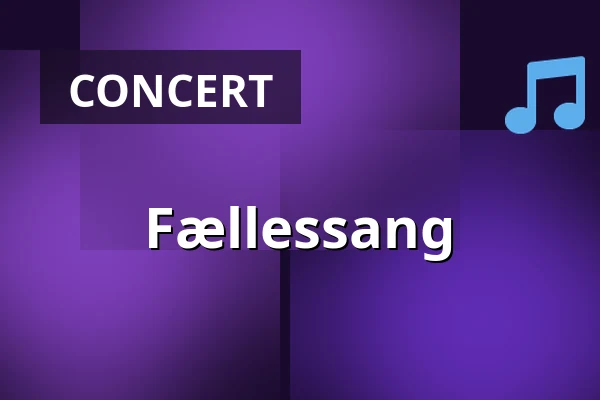 Fællessang — Musikhus ALFA, Aars