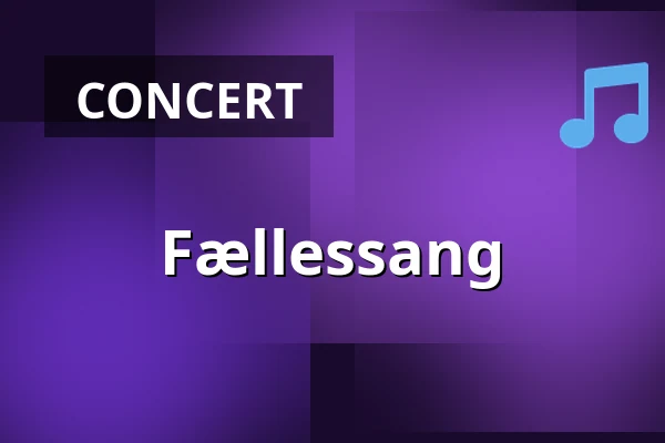 Fællessang — Musikhus ALFA, Aars