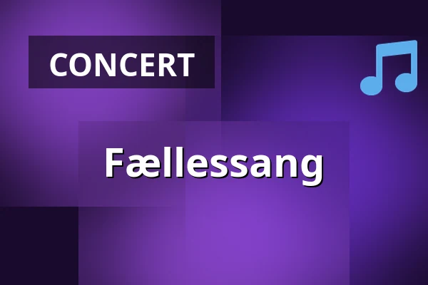 Fællessang — Musikhus ALFA, Aars