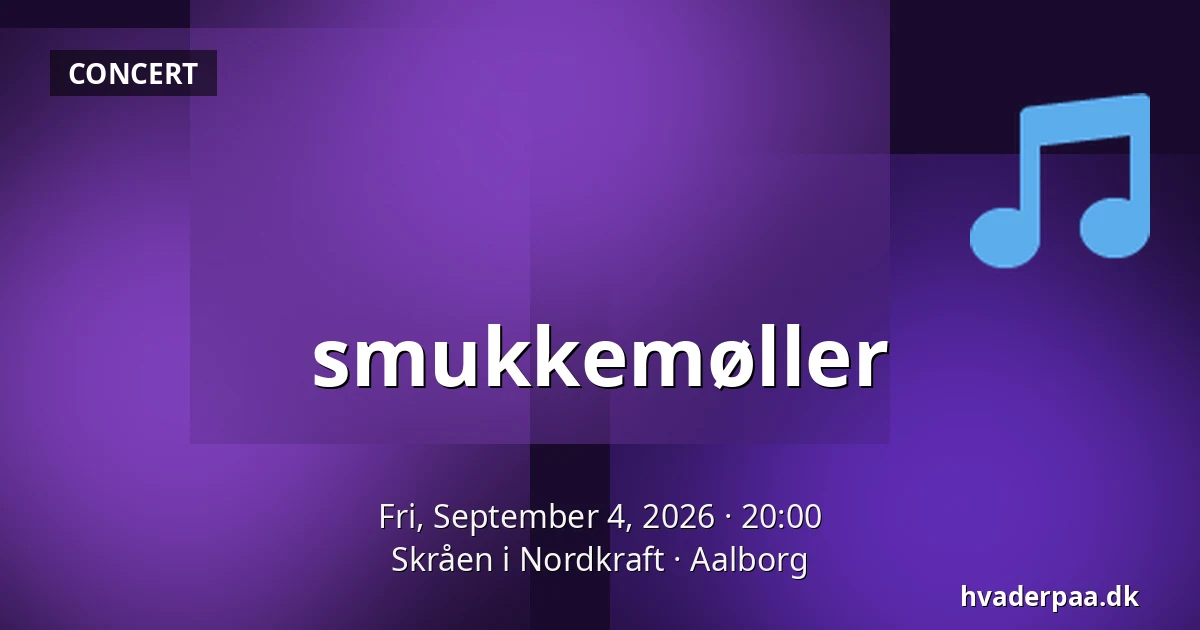 smukkemøller — Skråen i Nordkraft, Aalborg