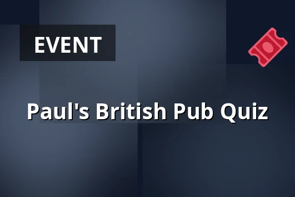Paul's British Pub Quiz — Bluesette, Esbjerg
