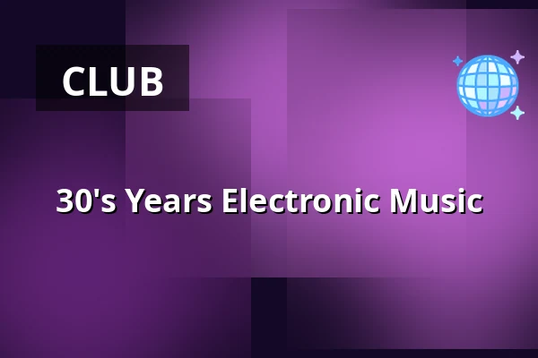 30's Years Electronic Music — BRUS, Copenhagen