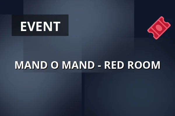MAND O MAND - RED ROOM · Tiny Huset, Fredericia