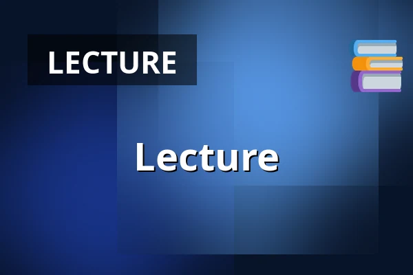Lecture — Multisalen, Sorø Borgerskole, Alleen 8, Sorø