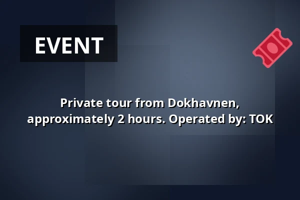 Private tour from Dokhavnen, approximately 2 hours. Operated by: TOK · Dokhavnen Esbjerg, Esbjerg