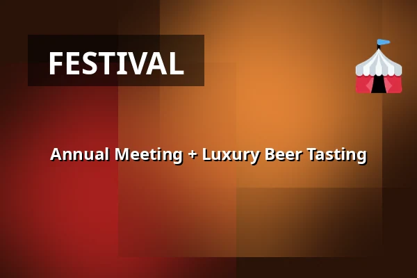 Annual Meeting + Luxury Beer Tasting — BEDDINGEN, Frederikshavn