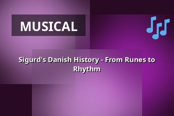 Sigurd's Danish History - From Runes to Rhythm · Musikteatret Holstebro, Holstebro