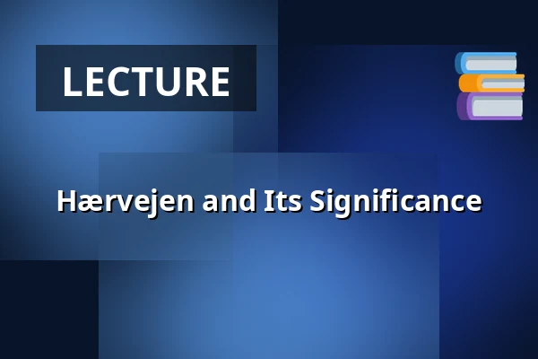 Hærvejen and Its Significance · Hærejshuset, Bække, Bække