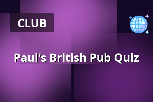 Paul's British Pub Quiz · Bluesette, Esbjerg
