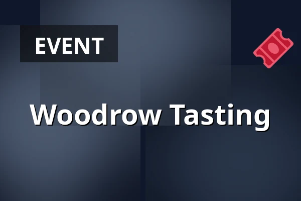 Woodrow Tasting · Langes magasin, Frederikssund