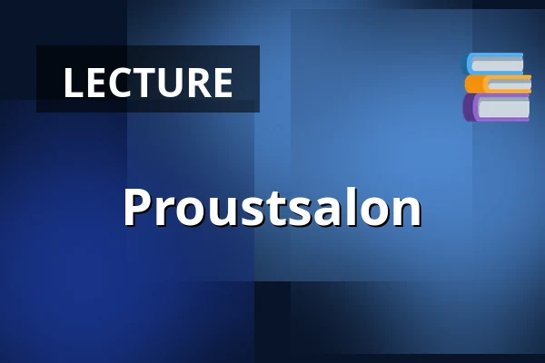 Proustsalon · LiteraturHaus, Copenhagen
